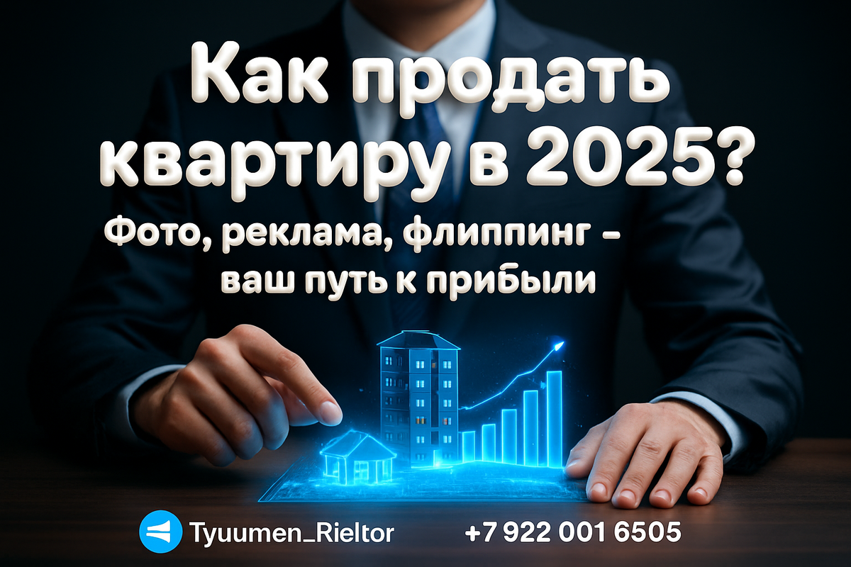   Как продать квартиру в 2025? Фото, реклама, флиппинг – ваш путь к прибыли Святослав Шакин