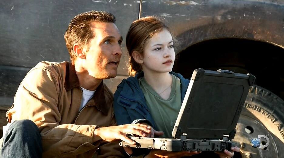 Кадр из фильма «Интерстеллар» 