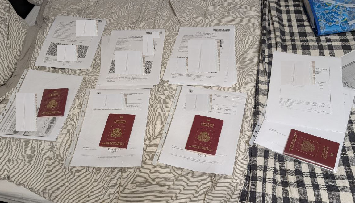 вот так выглядели пачки документов