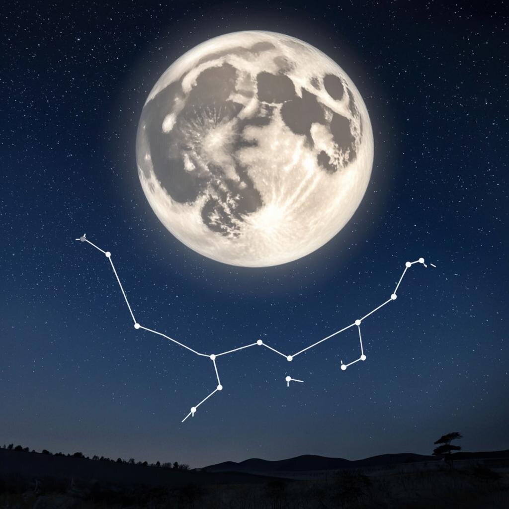 #astrology_nelly #ИИ #полнолуние #красота #небо