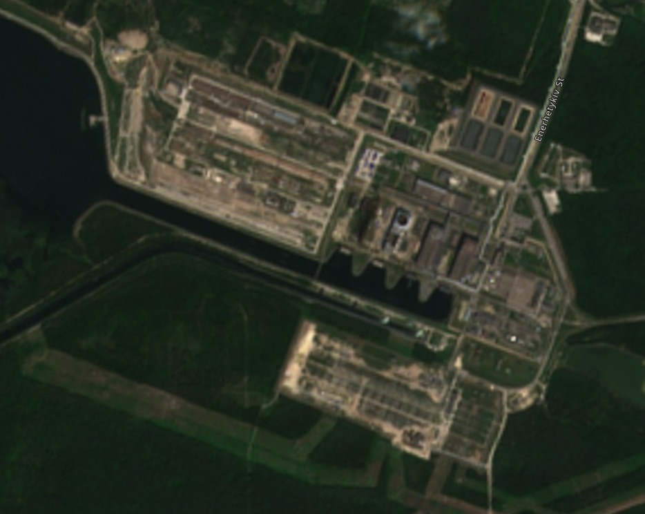 На ХАЭС ничего интересного не видно