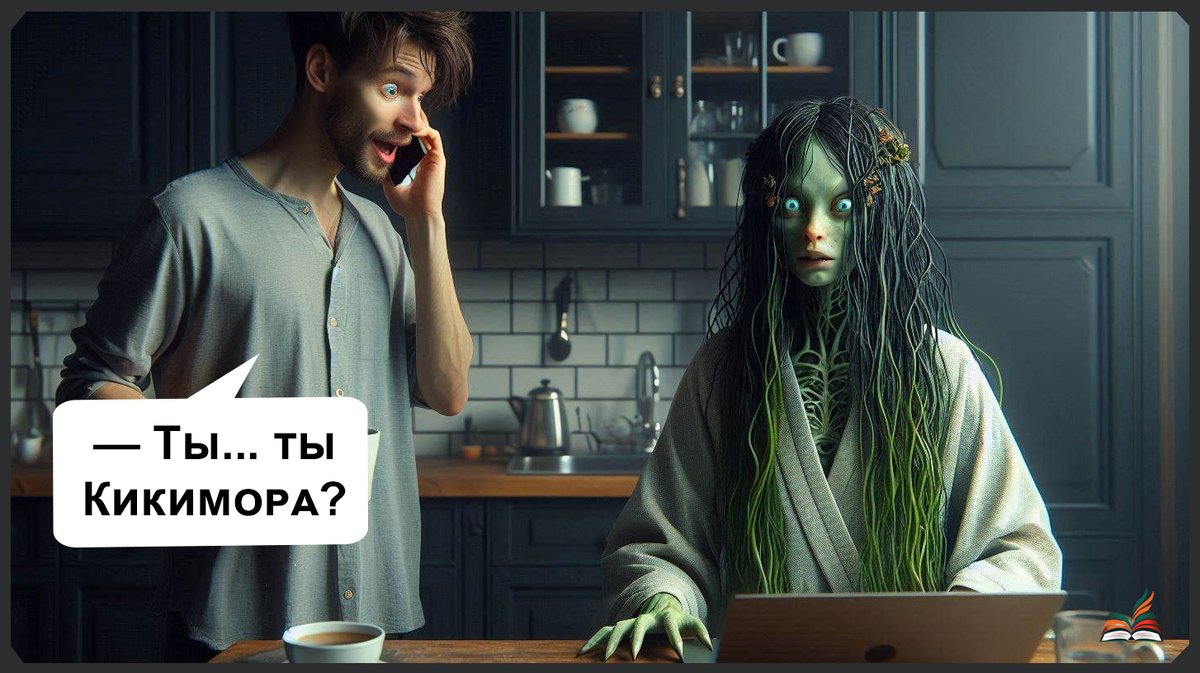 Когда коллега по удалёнке оказалась Кикиморой - Рассказ