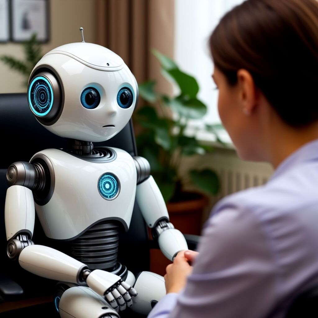 Робот на приёме у психотерапевта