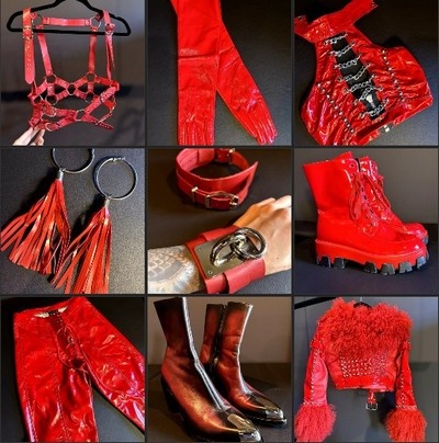 В ноябре 2024 года Джессика Рюстоу выставила на аукцион свой костюм с тура группы Till Lindemann