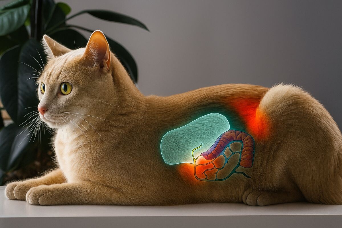 У кота запор