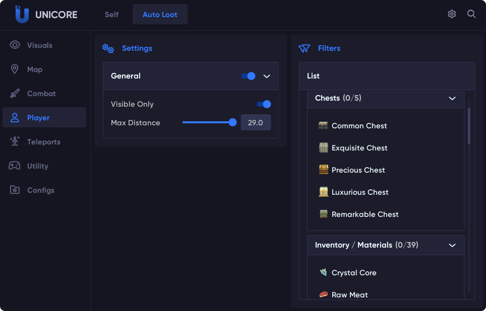 Приватный чит Unicore