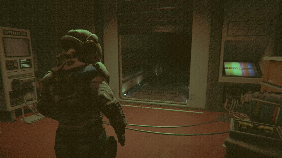 Скриншот из игры "Routine"