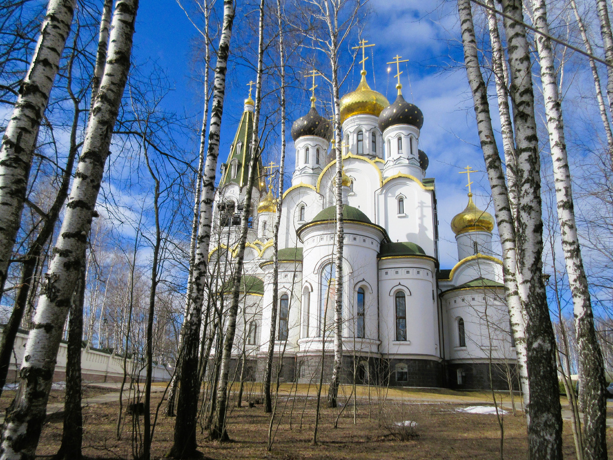 Церковь Александра Невского в пос. Княжье Озеро Истринского района