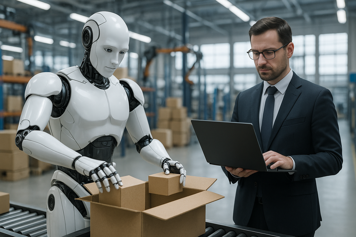 Сгенерировано ИИ. Производство будущего.