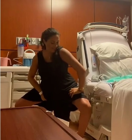 Кадр из видеоролика с танцами герцогов.