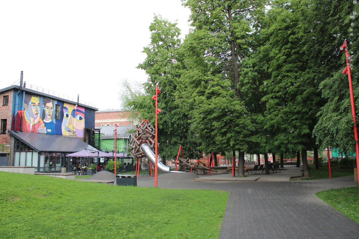 Сквер Свердлова в Нижнем Новгороде. Фото автора канала