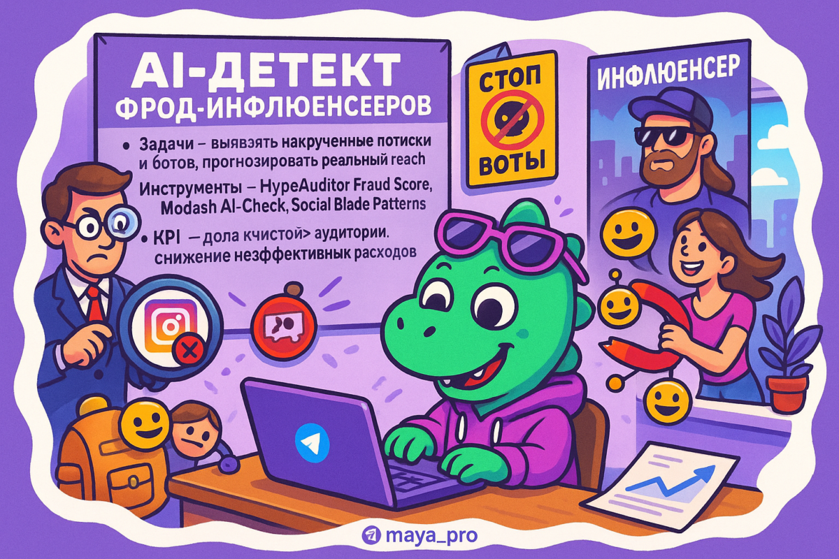   AI-детект фрод-инфлюенсеров: как не потерять миллионы на фейках в Instagram и TikTok Артур Хорошев