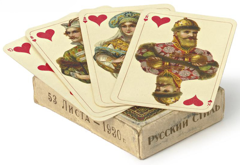 Колода карт "Русский стиль 1930 г.