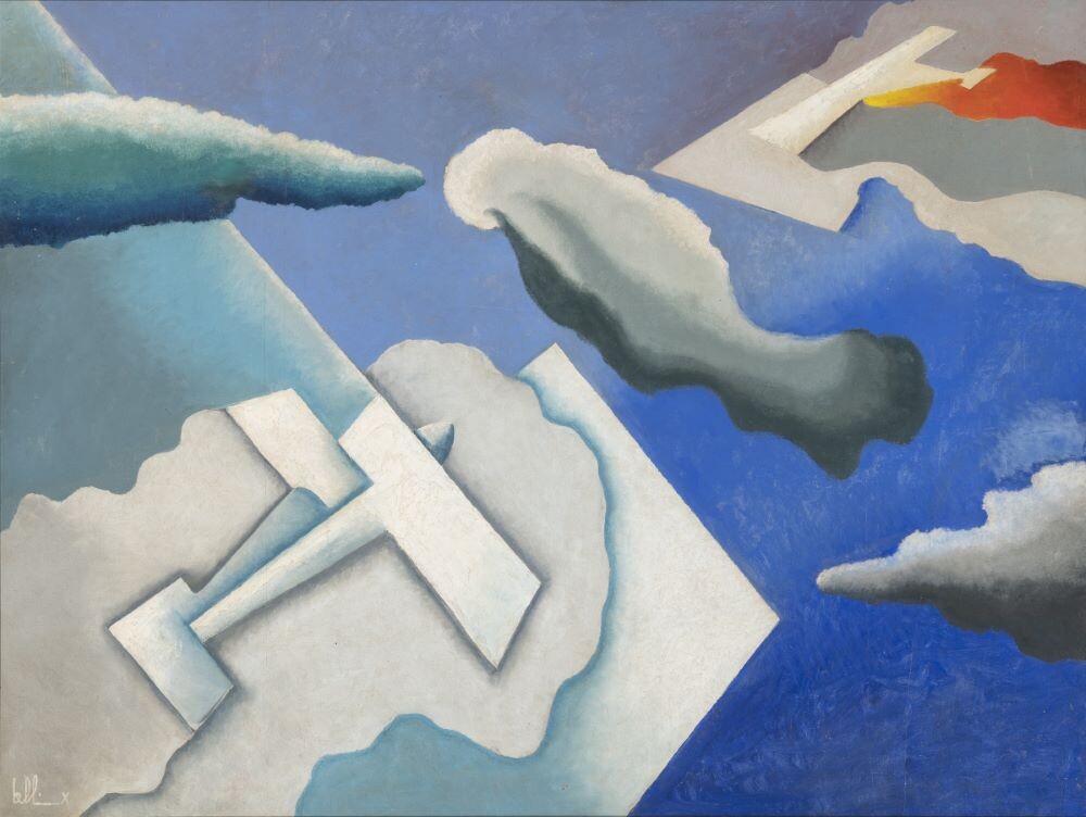 Доменико Белли. Драма в небе. 1931.