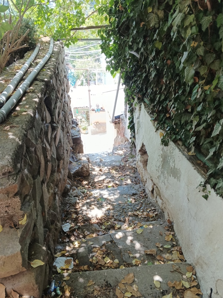 Одна из лестниц... Фото Галины Малышевой.