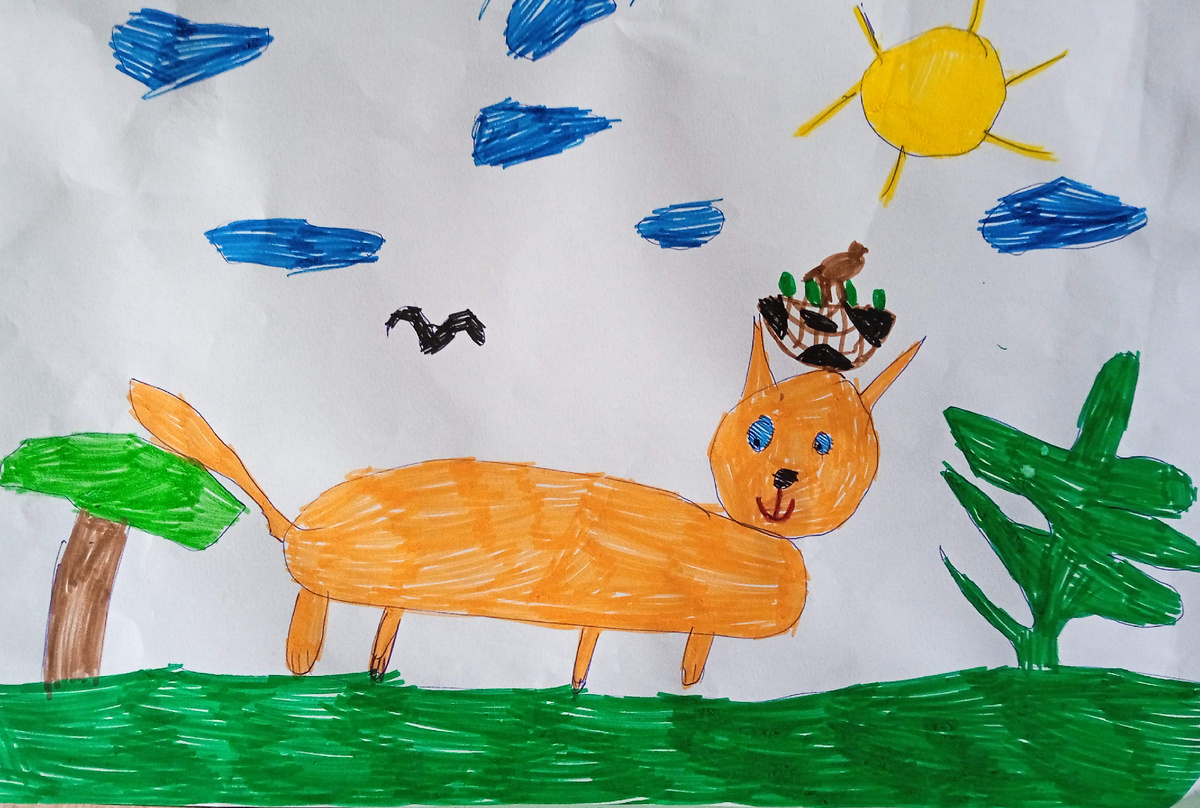 Ещё нарисовал на выходных вот такую картинку