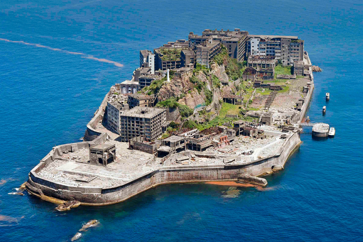 Остров Хашима, Япония