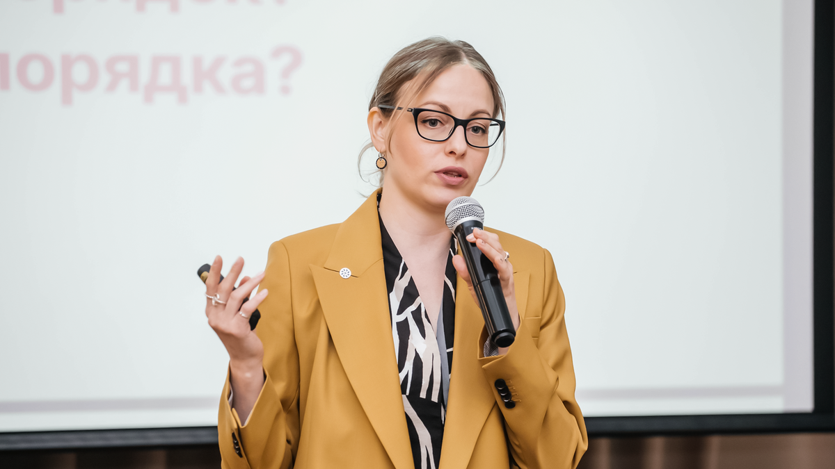 Дарья Гичева, партнёр юридической компании Парадигма права на бизнес-завтраке