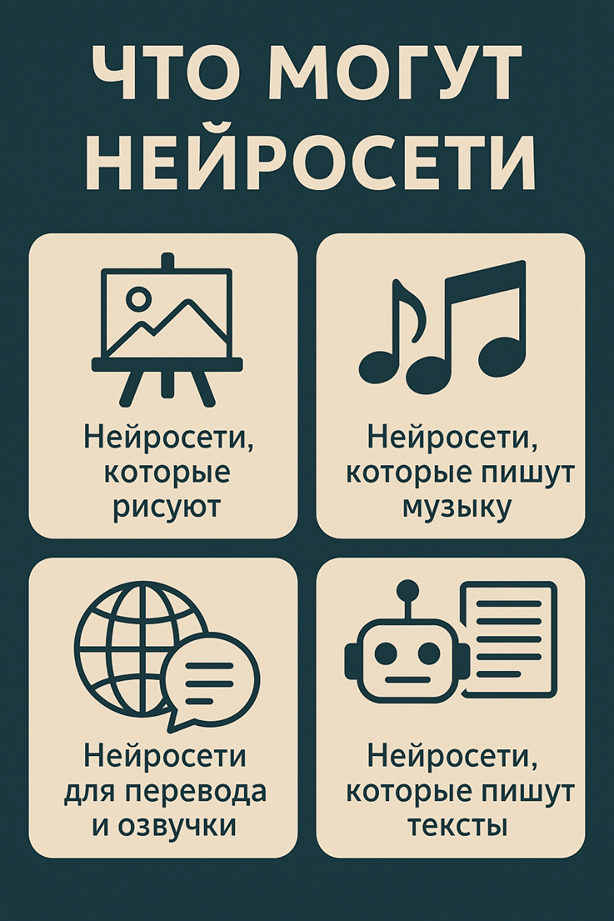 А ты уже знаешь, что умеют нейросети? 