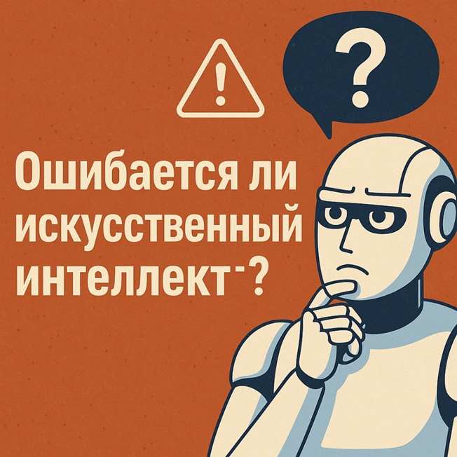 ИИ не человек. Но и он ошибается? Когда даже алгоритм не застрахован от промаха