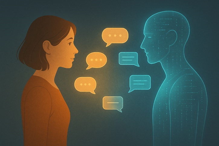 Он не живой. Но с ним можно говорить честнее, чем с людьми