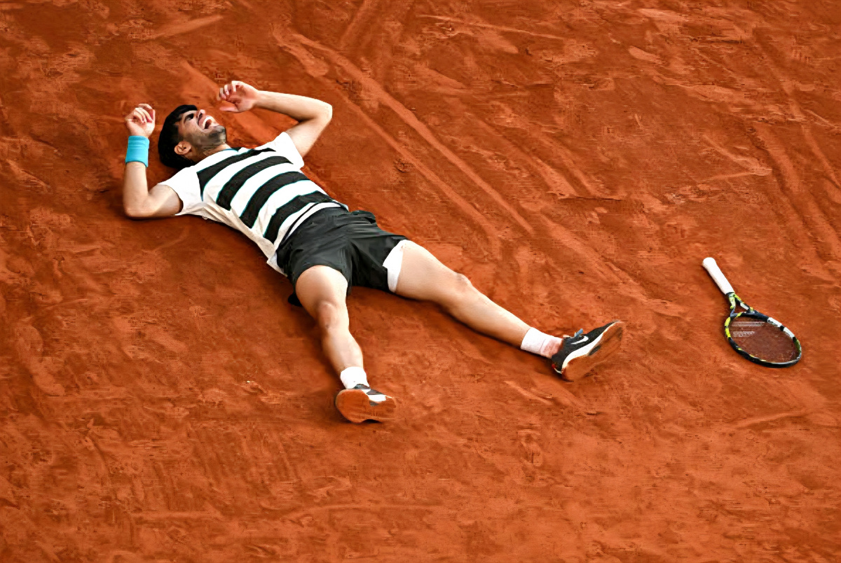 Карлос Алькарас берет Ролан-Гаррос-2025🔥