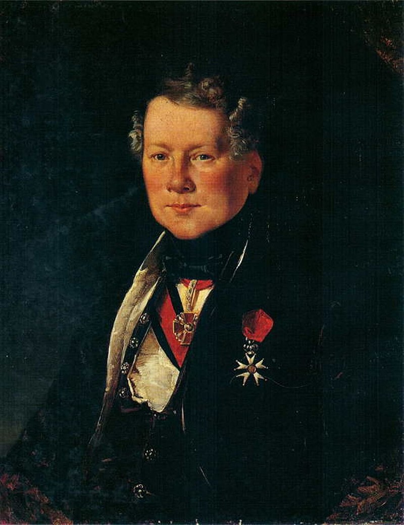 Портрет Огюста Монферрана - 1834 год