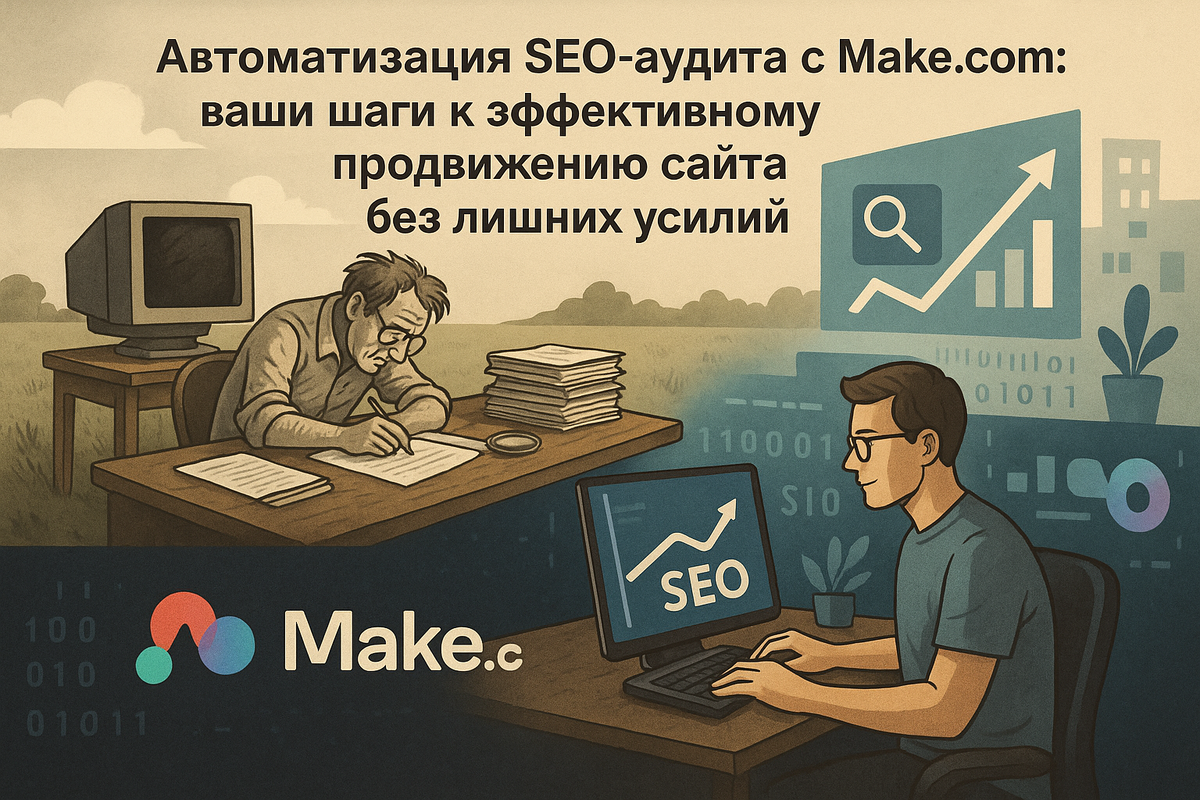 Автоматизация Seo-аудита сайта с помощью Make.com