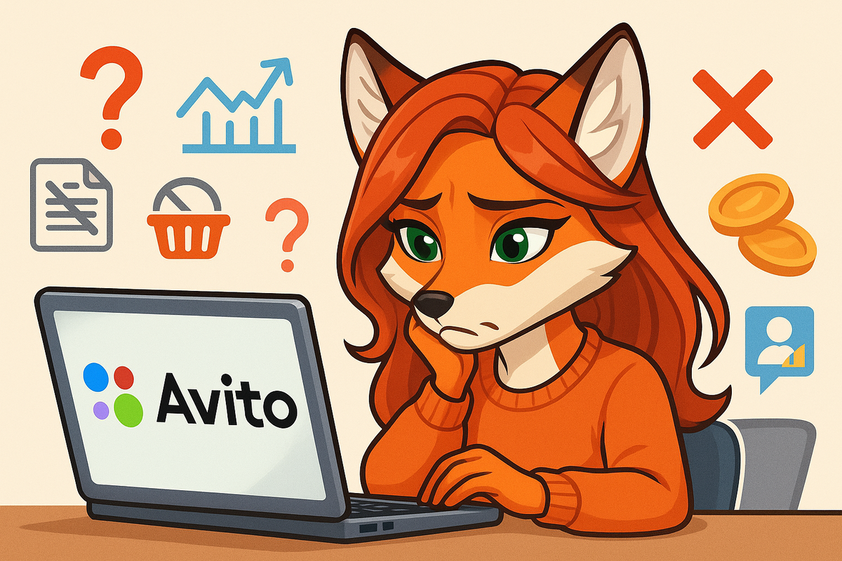 Почему на Авито нет продаж