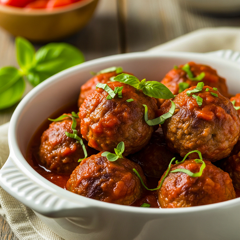 Нежные мясные шарики, пропитанные ароматным соусом