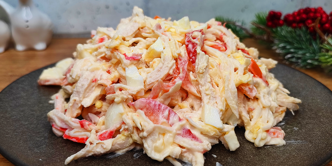 Салат "Коралл": готовлю его на все праздники. Необычный рецепт вкусного салата, который первым уходит со стола
