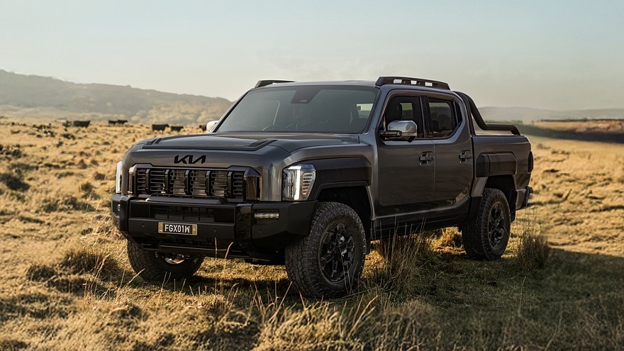    На фото: Kia Tasman (версия для австралийского рынка)