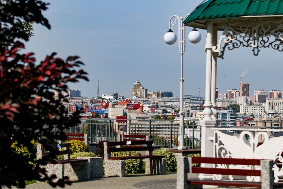    Нагорный парк. Барнаул.. Источник: Виталий Барабаш/Толк