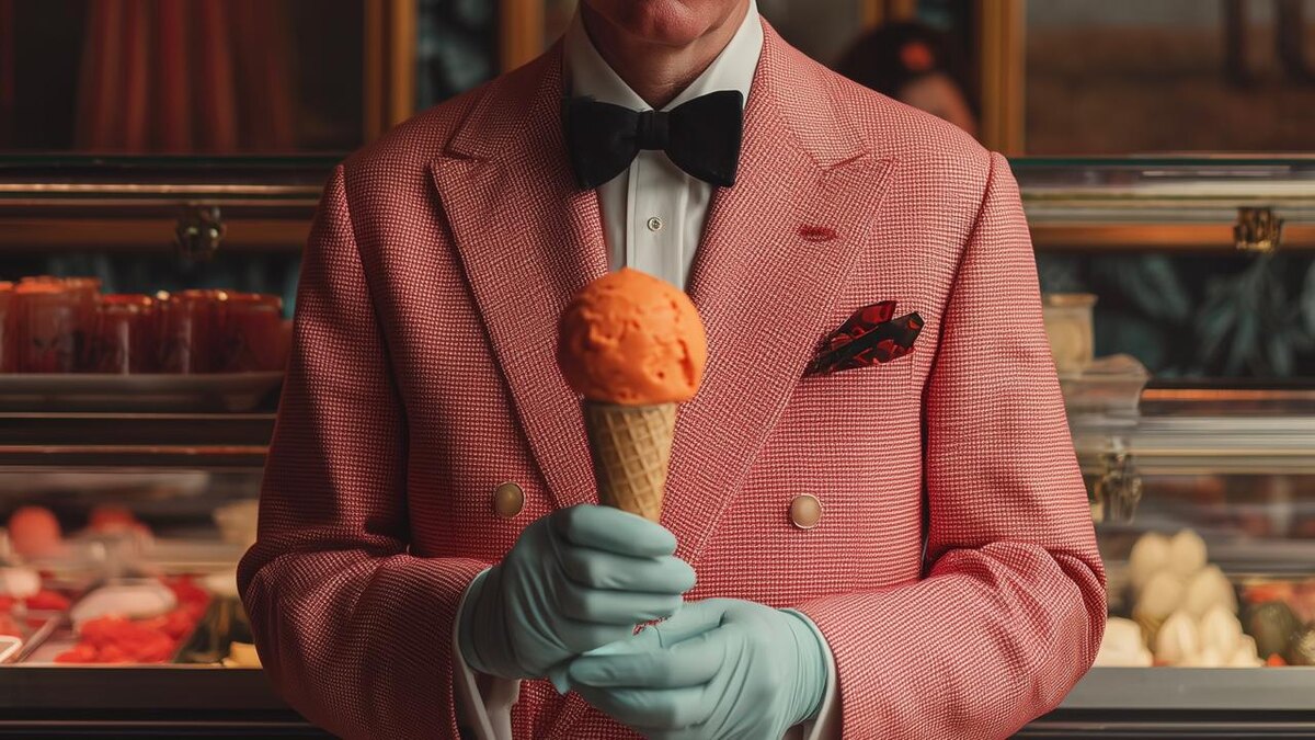 Мороженое Апероль в Москве