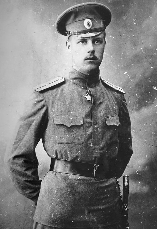 Прапорщик Фёдор Толбухин, 1915 год // Российское военно-историческое общество