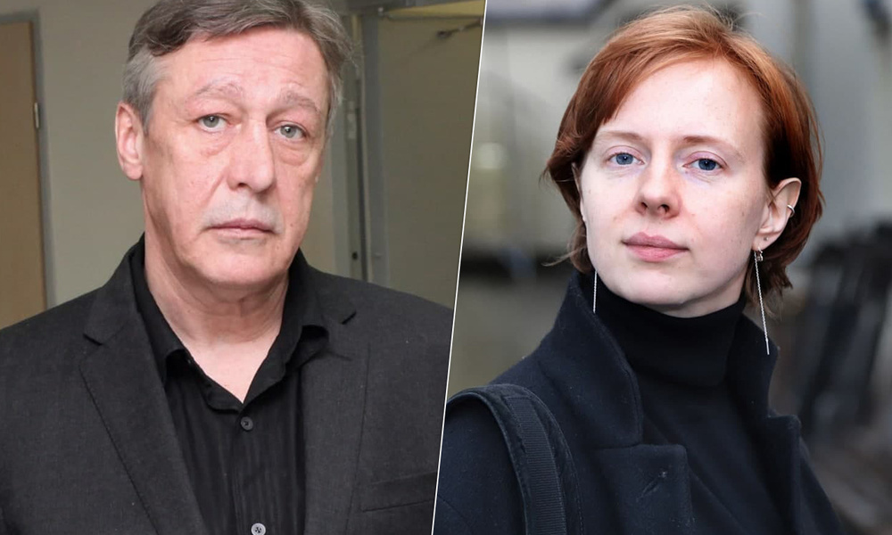 Михаил Ефремов и Дарья Белоусова