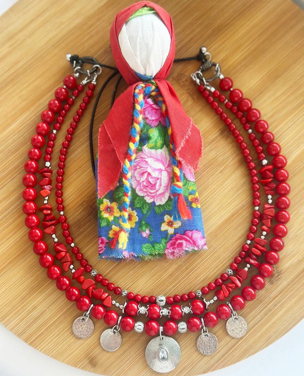 Колье «Монисто из драконита»