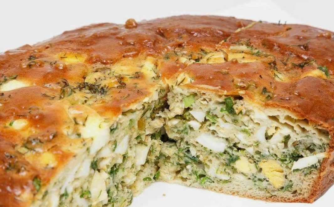 Пирог с капустой и яйцом на кефире. Источник фото kasheloff.ru