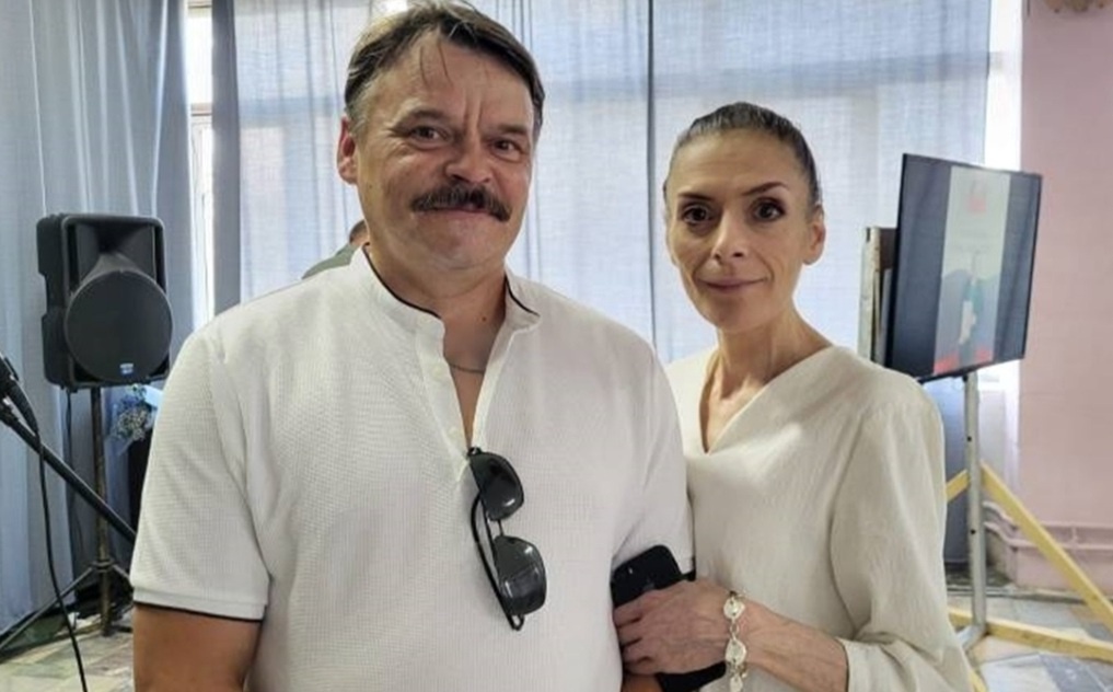 Автор канала и Марина Шафранова на творческом вечере 2024 года. 