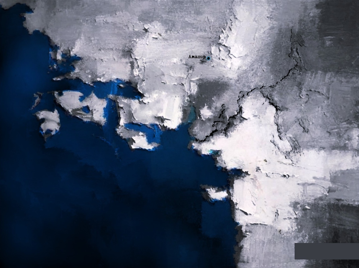  Южная часть региона Анг Рион, Рония, Мисталийский хребет, Мисталийская пустыня.