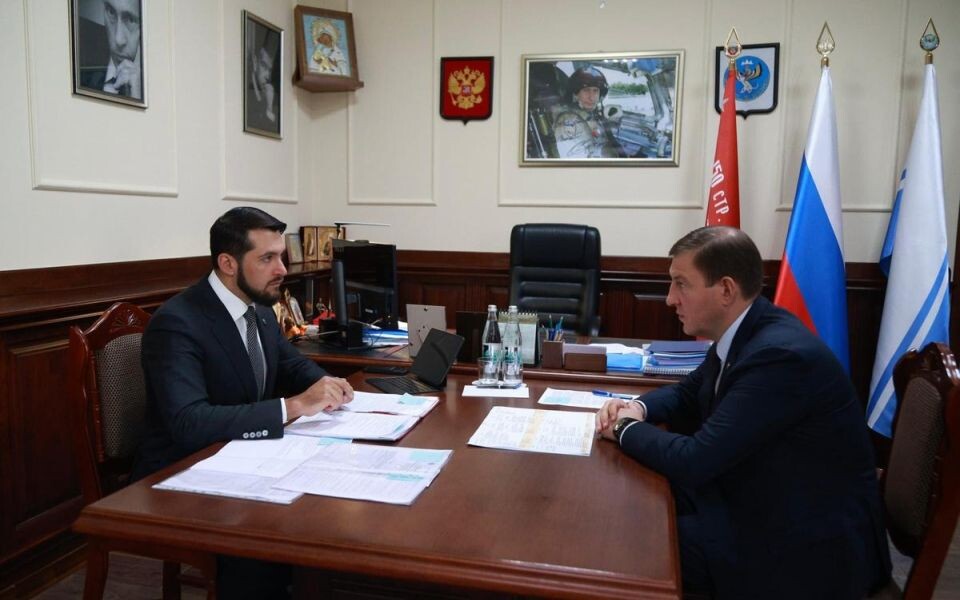    Андрей Турчак и Александр Прокопьев