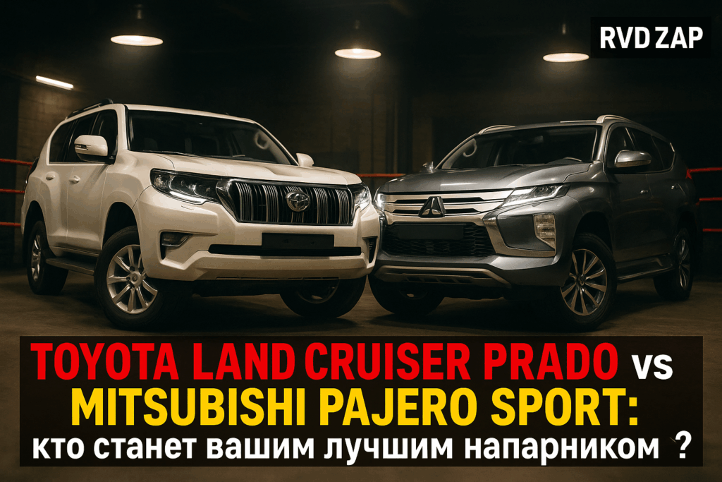    Сравнение характеристик Toyota Land Cruiser Prado и Mitsubishi Pajero Sport admin