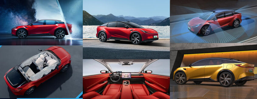 Электрическое кросс-купе Toyota bZ5 встало на конвейер в Китае