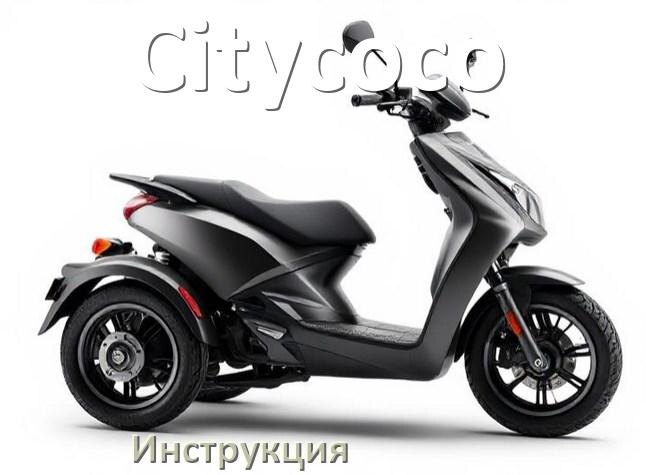 
Руководство пользователя на электроскутер Citycoco инструкция PDF на русском