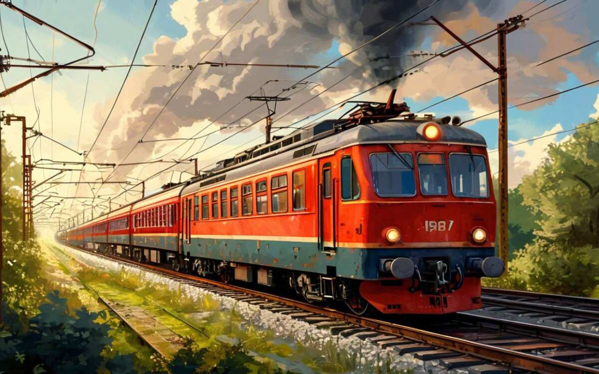    РЖД возобновляют прямое железнодорожное сообщение между Пхеньяном, Москвой и Хабаровском Фото: Шедеврум