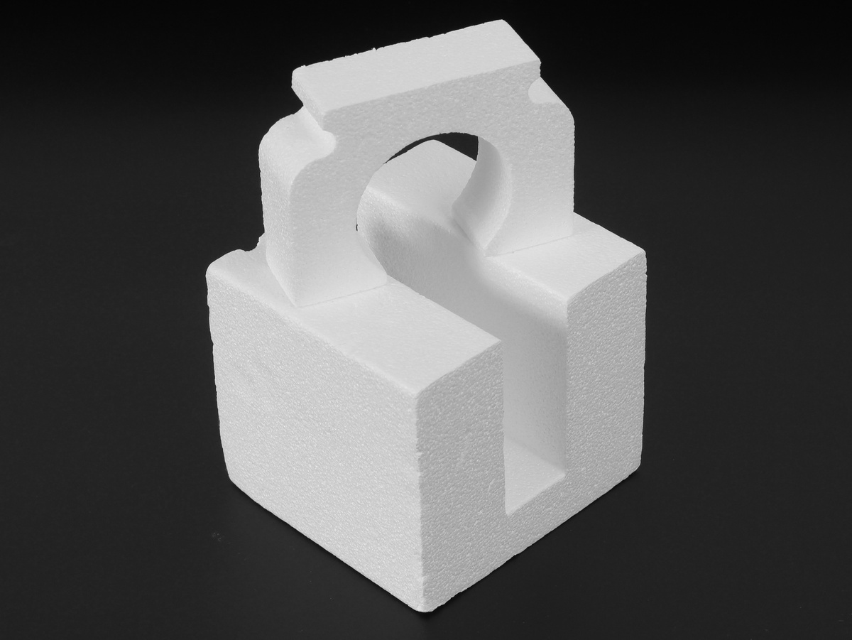 Ложемент из пенопласта средней жесткости