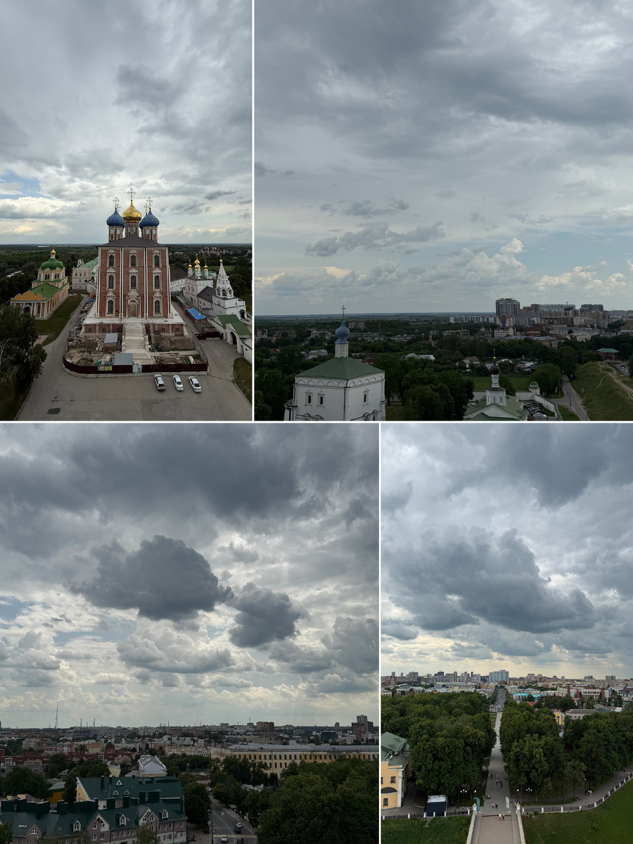 Фото автора канала. Виды с колокольни.