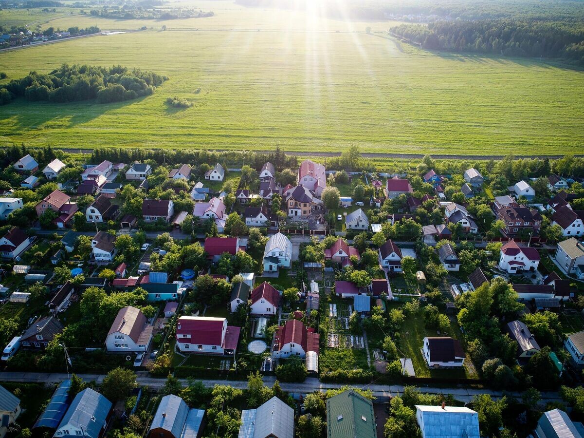   Дачные участки в Подмосковье © РИА Новости / Алексей Куденко