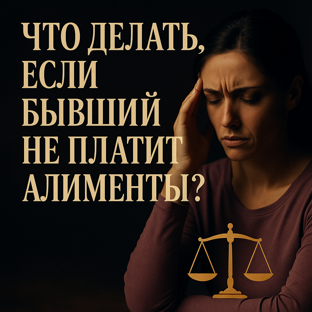 Что делать, если бывший не платит?