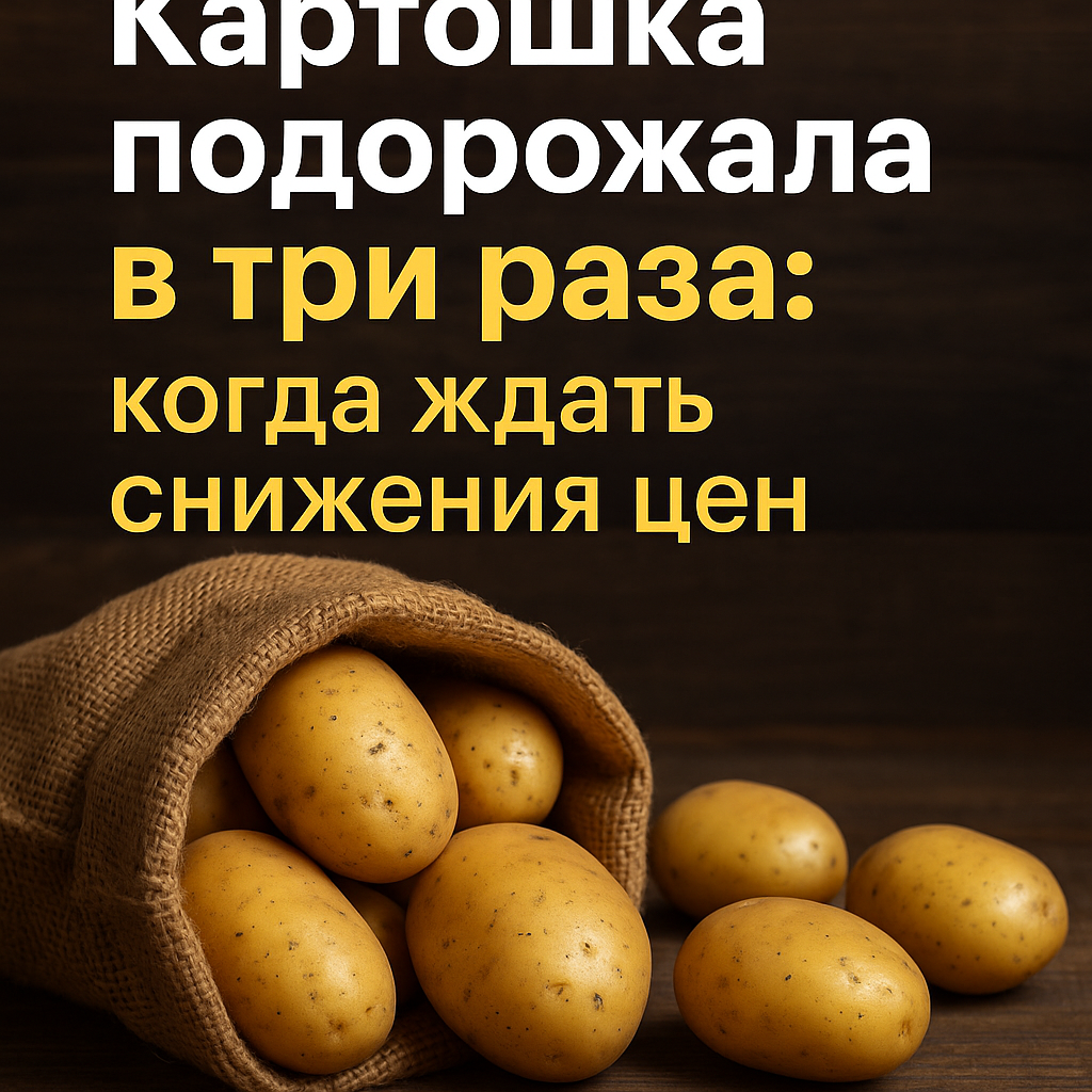 Уже выше 100 рублей! Может, хватит? Когда подешевеет картошка